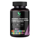 여성을위한 Mishas Nutraceuticals Probiotics, 50 억 CFU - Prebiotic과 16 Probiotic Strains - 질 건강, Gut 건강 및 면역 체계 지원 - Feminine 보충 - 60 캡슐