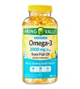 물고기 기름 최대 배려 Softgels, 2000mg, 180 조사에서 봄 밸리 Omega-3