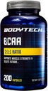 BODYTECH BCAA - 2 : 1 비율 (200 캡슐)