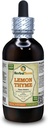 레몬 Thyme (Thymus x Citriodorus) Tincture, 유기 건조 허브 액체 추출 (브랜드 이름: HerbalTerra, Proudly Made in USA) 4 fl.oz (120 ml)