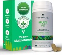 MultiVit Vegan Multivitamin 보충교재, 26 비타민 & 무기물 – 대사를 위한 비타민 보충교재, 뇌 기능 & 면역 지원 – 여자를 위한 Multivitamin, 남자 & 아이들