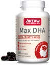 Jarrow 공식 MaxDHA - 180 Softgels - 높은 순수성 물고기 기름 - 보충교재 지원 뇌 & 눈 건강 - DHA에서 농축된 Omega-3 지방산 & Enriched에서 - 90의 서빙