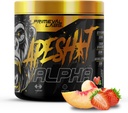 Primeval Labs Ape Alpha Natural Pre Workout for Men and Women | Endurance and Focus | 350mg 카페인 | 베타 알라닌 | L 시트룰린 | 니트로 산화물 부스터 | Strawberry Peach, 40 인분