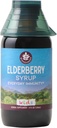 WishGarden 허브 유기 Elderberry Syrup 어린이를위한 - 어린이 Elderberry Syrup with Black Elderberry, Astragalus, Orange Peel & Honey, 아이들을위한 매일 면역 부스터, 어린이 1 +, 설탕 추가, 4oz