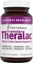 마스터 보조 식품 과립 Theralac - 1.05 oz - Optimal Gut 건강을위한 멀티 스트레인 프로 바이오 틱 분말 - 아이에 적합 - Vegan, 글루텐 무료 - 40 서빙