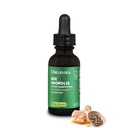 Organika Bee Propolis Tincture 1 oz : Vegan Propolis 추출물 - Throat 및 호흡 - 글루텐, GMO 및 인공 향료의 무료 - 10 Day Prop Drops 공급