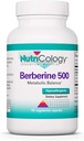 Nutricology Berberine 500mg 보충교재 - 다염성 대사 지원, 건강한 콜레스테롤, 인도 바베리 뿌리, Hypoallergenic의 채식 캡슐 - 90 조사를 지원합니다