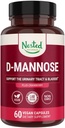 Cranberry 추출물, D Mannose Cranberry 알약, Urinary & Bladder 지원, 60 Vegan 캡슐을 가진 Nested 자연적인 D-Mannose 500mg Caspules