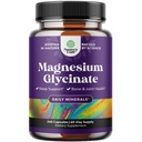 순수한 마그네슘 글리세린 보충교재 400mg 당 서빙 - 무드 수면과 휴식 지원을 위한 성분 400mg를 가진 여자 & 남자를 위한 Vegan 높은 흡수 킬레이트된 마그네슘 캡슐 - 240 조사