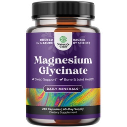 순수한 마그네슘 글리세린 보충교재 400mg 당 서빙 - 무드 수면과 휴식 지원을 위한 성분 400mg를 가진 여자 & 남자를 위한 Vegan 높은 흡수 킬레이트된 마그네슘 캡슐 - 240 조사