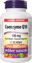 Webber Naturals Coenzyme Q10 100 mg, 60 소프트 젤