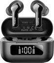 TOZO NC3 잡종 활동적인 소음은 6 Mics AI 명확한 외침 귀를 가진 무선 Earbuds를 취소합니다 LED 전시를 가진 55H 재생 시간 32 APP Bluetooth를 통해 EQs 5.3 IPX8는 이어폰에서 방수 처리합니다