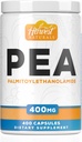 Palmitoylethanolamide 캡슐 | Pea 400mg | 400 Pill Count | 천연 염증 및 불편 완화 촉진
