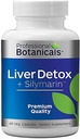Liver Detox와 Cleanse 보충교재, 우유 이틀씨 추출물, Silymarin 80%, 유기 Blessed 이틀, Dandelion 뿌리를 가진 초본 생방송 지원 보충교재, - 60 채식주의자 캡슐