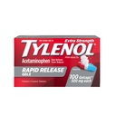 Tylenol 여분 힘 Acetaminophen 급속한 방출 젤, 고통 Reliever & Fever 흡진기, 빠른 방출을 위한 레이저 교련된 구멍을 가진 젤caps, Stomach, 젤캡, 100 조사 OTC 약 당 500 mg에 Gentle