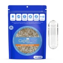 Capsuline 크기 0 빈 젤라틴 캡슐, 맑음 - 1000 개 | 글루텐 무료, 고셔, 비 GMO 인증 | DIY 보충 충전을위한 순수한 덩굴 모자 - 1000