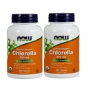 지금 음식 Chlorella 500 mg의 200의 정제 (포장 2)