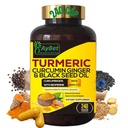 세계 1st.Turmeric Curcumin Ginger&Black씨 기름, 240의 모자, 2250mg, 95% Curcuminoids, BioPerin는, 여분 힘, 유기, Halal, Vegan, 지원 면역 체계, 합동 지원을 추가했습니다