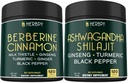 번들 7in1 Berberine HCl & 5in1 Ashwagandha Shilajit 보충 교재