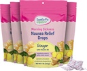 Sweetie Pie Organics® Morning Sickness Nausea Relief Drops, Ginger, 4 온스, 4 팩