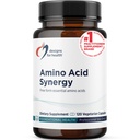 건강 아미노산 Synergy를 위한 디자인 - BCAAs, 알파 Ketoglutarate, Methionine + B6 (P-5-P)를 가진 채식주의자 정유 - Athletes + 근육 (120의 캡슐)를 위한 지원