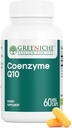 Greeniche Coenzyme Q10의 60의 모자, 높은 흡수 Coq10의 Vegan, 글루텐 자유로운