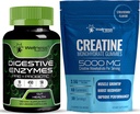 WELLNESS LABSRX 소화 효소 캡슐 5 억 CFUs - Creatine Gummies 5000mg