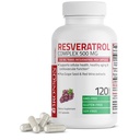 Bronson Resveratrol 500 Complex 표준화 된 Trans-Resveratrol + 포도 씨앗 & 레드 와인 추출, 120 캡슐