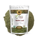 Organic Way Nettle Leaf Powder (Urtica dioica) - 허브티 | 유기농 및 고저 인증 | Raw, Vegan, Non GMO & 글루텐 무료 | USDA 인증 | 원산지 - 알바니아 (1LBS / 16Oz)