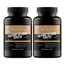 Nugenix Nitric 산화물 부스터 보충 - 산화 질소 흐름, L 아르기닌, L-Citrulline, 소나무 껍질 추출 - 혈관 - 200 조사