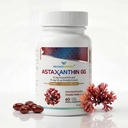 WELLNESS EXTRACT Astaxanthin 12mg 보충 – GG-Gold® Geranylgeraniol & DeltaGold® Tocotrienols, 눈, 피부 및 심장 건강 지원을위한 강력한 산화 방지제 – 60 Softgels