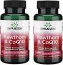 Swanson Hawthorn & Coq10 60 Veg 캡슐 (2 팩)