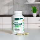 Divine Health Dr. Colbert, MD 건강한 Sinus 공식 알레르기 & Sinus 지원 | 60 인