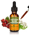 허브 Pharm Hawthorn 혼합 액체 추출물 심장 혈관 및 순환 지원, 1 Fl Oz