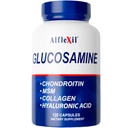 ALFA VITAMINS Alflexil Glucosamine, Chondroitin & Collagen 보충교재, 글루텐은, 합동, 뼈 & 무릎, 모빌리티 & 합동 건강을 위한 MSM & Hyaluronic 산, 120의 캡슐을 지원합니다