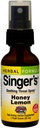 허브 등 Singer의 저축 그레이스 꿀 레몬 – Throat Comfort – Soothing, Licorice와 함께 수분 공급 – 알코올 기반 – 1 fl oz (75 서빙)