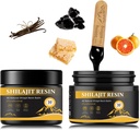 남자를 위한 shilajit 수지 - 85+ 추적 무기물에 있는 최대 힘 자연적인 유기 Shilajit 수지, 에너지, 면역성이 있는 지원을 위한 금 급료 Himalayan 순수한 Shiljait, 2 (6 달 공급)의 50 그램 팩