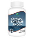 최고의 지구 Naturals Catalase Extreme Supplement 10,000 톱 Palmetto, Biotin, Fo-Ti, PABA - 강한 머리를위한 헤어 보충제 - 60 캡슐 (30 일 공급)