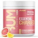 RAW Pre-Workout Powder, Essential CHARGED (Citrus Grapefruit) - 남성, 여성을위한 사전 운동 보충 - 초점, 계류, 성능 - 카페인, 알파 GPC, L-Citrulline, Beta Alanine (25 서빙)