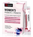 여성 프로 바이오 틱 분말에 대한 NATURE TARGET 프로 바이오 틱스 - 50 억 CFUs, Digestive Vaginal Health, Bloating Relief, 30 스틱 팩