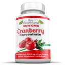 12,600mg의 비 GMO 크랜베리 농축 - 트리플 강도 Softgels - 남성 및 여성을위한 삼키기 알약에 쉽게, 1 병