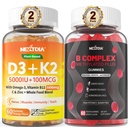 D3 5000 IU + K2 (MK-7) 100개 mcg + Vegan Supe