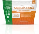 지그saw Health Adrenal 칵테일 + Wholefood 비타민 C | 칼륨 중탄산염, 바다 소금, Acerola Cherry Extract | 60 인분 (포켓)