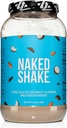 벌거 벗은 Shake - 초콜릿 코코넛 알몬드 단백질 분말 - MCT 오일, 글루텐 - 무료, Soy-Free, No GMO 또는 인공 감미료가있는 미국 및 캐나다 농장의 맛 공장 기반 단백질 - 30 서빙