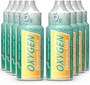GHT - 산소 요소 최대 액체 산소 드롭 1 Ounce 병, 휴대용 보충 - Bolster Endurance 및 Stamina, Cleanse Cells (8 팩)