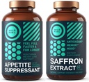 WILD FUEL Appetite 억제제와 Saffron 추출물 캡슐 뭉치