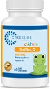 Creekside Naturals Snifflex, 어린이 Sinus & Respiratory Support, Immune Health, Pediatrician은 NAC, Quercetin & Bromelain, Zero Sugar, Vegan, 60 Soft Chewables로 공식화되었습니다.