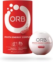 ORB 스무디 에너지 단지 – 에너지 포뮬러 + 에시어 흡수에 대한 MCT 오일 | 지속적 에너지를위한 지속적 인 광역을 지원, 보조 에너지를위한 시간 - 60 카운트 지원