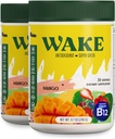 모직 산화제 최고 녹색, Bloat, Spirulina & Chlorella, 비타민 B12, 비 GMO, 여자를 위한 건강한 소화, 효소, Probiotics, Acai Berry & Camu Camu, 1개의 비용을 위한 2 PC를 감소시키는 녹색 분말