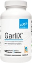 XYMOGEN GarliX - Antioxidant Activity, Cardiovascular + Immune Health (90 캡슐)를 지원하는 Allicin + Alliin과 매우 집중된 마늘 보충